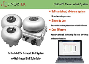 Netbell Network All-in-One Break Bell System (3 Bells System) by Linortek