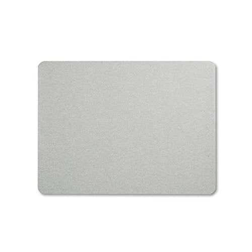 Quartet 7684G Oval Office Fabric Bulletin Board, 48 x 36, Gray