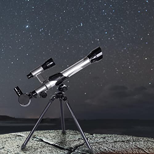 Lucktop HD Astronomical Telescope for Children, High Magnification 40 Times Large Diameter with Finder Mirror and High-Definition Eyepiece, Scientific Educational Exploration Toy Kids