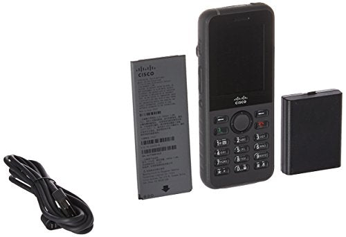 Cisco Unified Wireless IP Phone 8821 - Cordless Extension Handset - Bluetooth Interface - 2.4" Black - 4L7883 PN CP-8821-K9