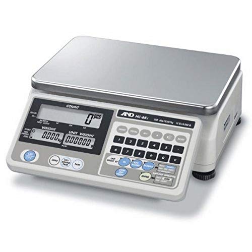 A&D Engineering HC-6Ki Series HC-i Counting Scale, 15lbs Capacity, 110V