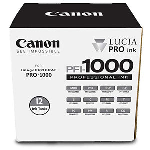 Canon PFI-1000 12 Color Pack, Small