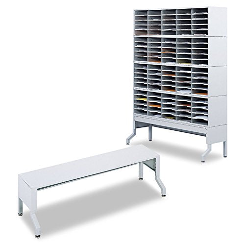 Safco E-Z Sort Satellite Mail Station Base - Gray