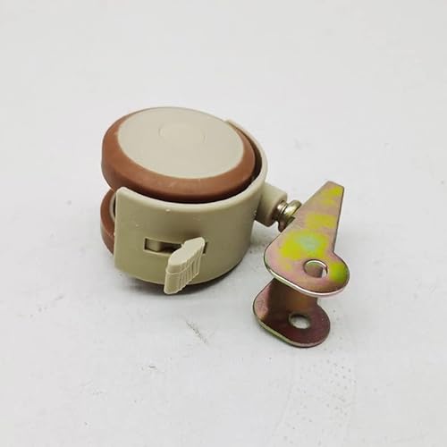 4 Pcs/Lot Solid Wood Crib Universal Wheel Turnover P-Shaped Splint Inserting Rod Screw Rubber Coated
