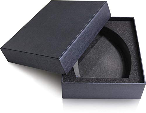Custom Engraved Crystal Ignite Achievement Award Plaque, Unique Personalized Crystal Corporate Employee Recognition Award Trophy (L - 9")