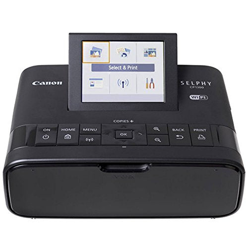 PHOTO4LESS Canon SELPHY CP1300 Compact Photo Printer Bundle