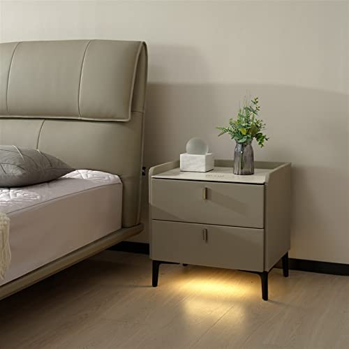 BinOxy Smart Bedside Organizer - Night Stand Bedside Storage Table