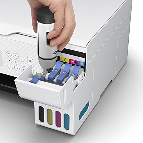 Epson Premium EcoTank 28-03 Series All-in-One Color Inkjet Cartridge-Free Supertank Printer I Print Copy Scan I Wireless I Mobile & Voice-Activated Printing I Print Up to 10 ISO ppm I 1.44" Color LCD