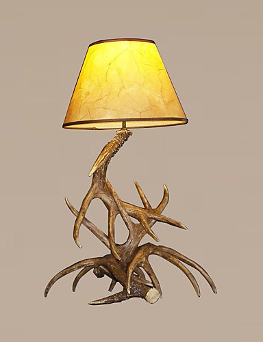 SSBY vintage Table Lamps country Antler lamps Industrial Fixture 1-Lights Living Room Bedroom lights , 110-120v
