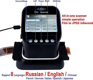 MYDLO 22 MP All-in-1 Film and Slide Scanner, 120 High Resolution Digital Photo Converter