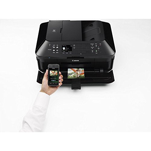 Canon PIXMA MX922 Wireless Inkjet Office All-In-One Printer + Genuine Canon Ink PGI-250 Pigment Black XL Ink + Printer Cable