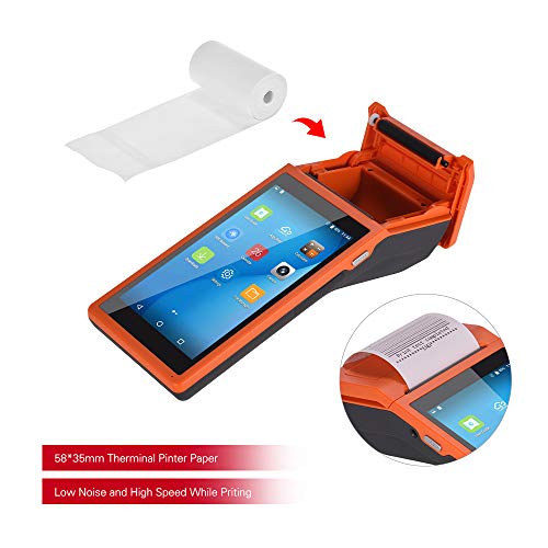 Aibecy All in One Handheld PDA Printer Smart POS Terminal Wireless Portable Printers Intelligent Payment Terminal Function BT/WiFi/USB OTG/ 3G Communication