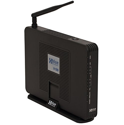 XBLUE X50 Phone System (C5009) with (9) X3030 IP Phones - Auto Attendant, Voicemail, Caller ID, Paging & Remote Phones