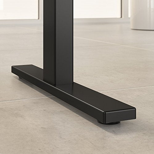 Move 60 Series 72W x 30D Height Adjustable Standing Desk in Storm Gray with Black Base