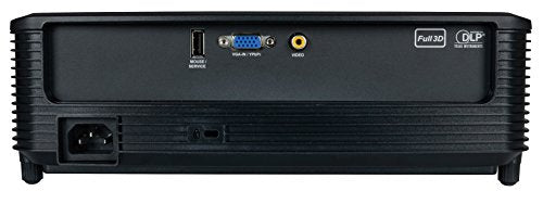 Optoma S321 SVGA 3D DLP Multimedia Projector, Black