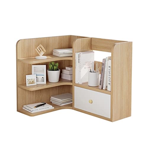 KUYWLMKMZZ Folder Organizer Large Capacity Office Organizer Storage Organization Display Rack Magazine Books Kitchen Family Bathroom Makeup Magazine Storage (Color : A, Size : Large)