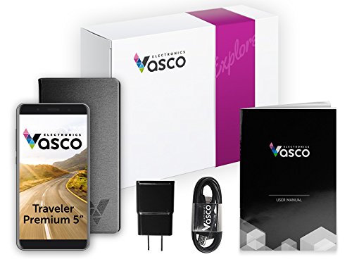 Vasco Traveler Premium 5": Voice Translator, GPS, Travel Phone, Guidebook and more!