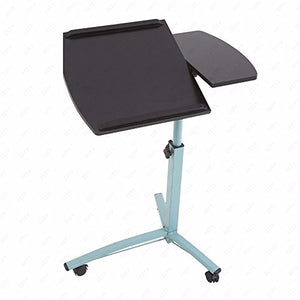 Generic e Stan Stand Overbed Table Desk Tilting Desk Tilting Food Tray Hospital esk Tilting Table Rolling Laptop Table Tabletop TV Tabletop TV