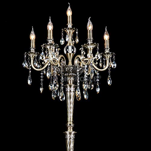 EESHHA Modern Crystal Floor Lamp