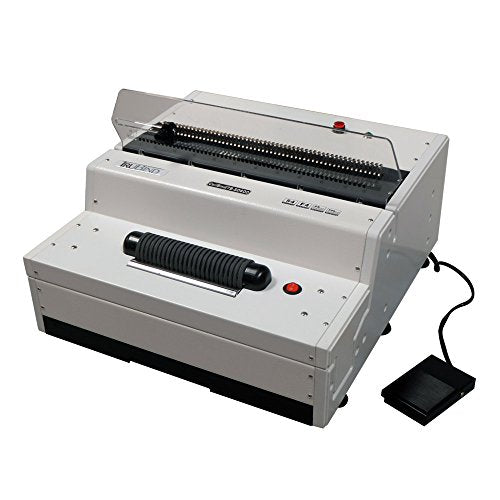 TruBind Heavy-Duty Electric Coil-Binding Machine - TB-SD600 - With Electric Coil Inserter and Foot Pedal - 25 Sheet Capacity - Binds Up to 2-Thick Books - Affordable Office Book Binding