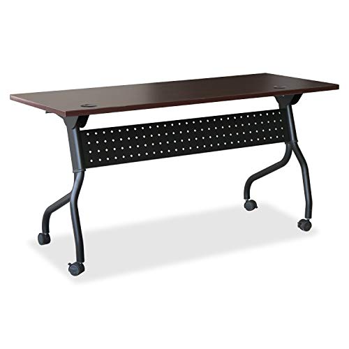 Lorell 59518 Preference Training Table, Black,Mahogany