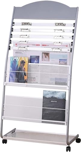 WEBERT Floor Standing Magazine Rack for Hospitals Libraries Exhibition