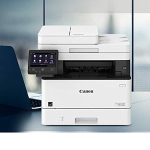 Canon Imageclass MF445dw - All In One, Wireless, Mobile Ready Duplex Laser Printer, with 3 Year Warranty, White, Amazon Dash Replenishment Ready