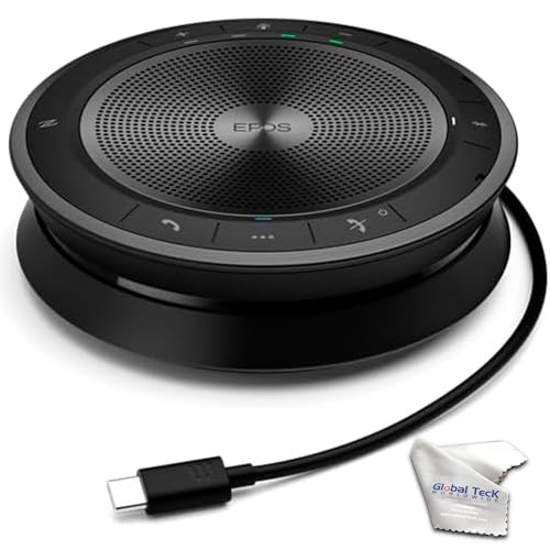 Global Teck Worldwide Sennheiser EPOS Expand 40 Wireless Bluetooth Speakerphone - GTW Bundle