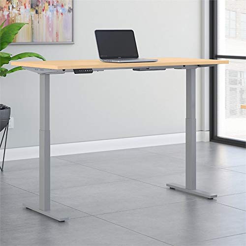 Move 60 Series 60W Height Adjustable Standing Desk in Natural Maple