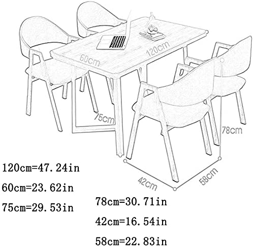 SYLTER Office Conference Table and Chair Set - Hotel Reception Lounge, Company Leisure, Balcony Room, Shopping Mall, Sales Department, Negotiation Room, Hotel Recept
