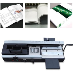PHOLK Wireless Book Making Machine 110V - A4 Manual Hot Glue Binder