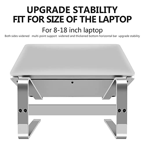 YFSDX Aluminum Laptop Stand Notebook Riser Holder for Computer Tablet Support