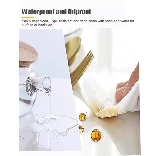 ENWINDXS Clear Plastic Vinyl Rug Protector Cover 1.5mm Thick, Heavy Duty Extra Wide Office Chair Mat for Hard Surfaces - 140