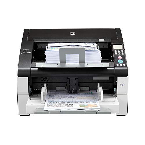 Fujitsu Duplex Document Scanner - Ledger - 600 dpi - 90 ppm - ADF (200 Sheets) - Refurbished