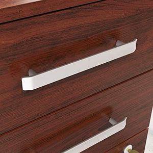 Sauder OfficeWorks Affirm 3 Drawer Mobile File Cabinet, Classic Cherry, 15.55" x 19.45" x 28.43