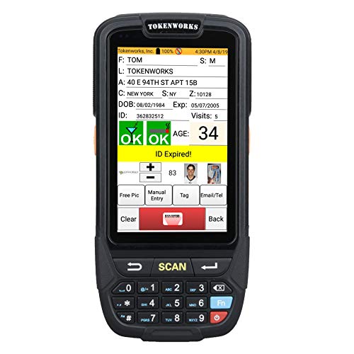IDVisor Smart ID Scanner + All Software Upgrades, Charging Cradle and Extra Battery