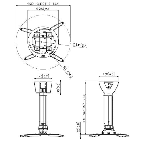 Vogel's PPC 2540 Large Ceiling Mount for Projector