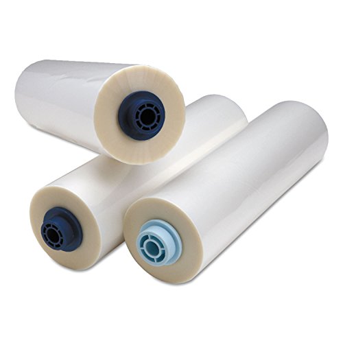 GBC 3748203EZ Laminating Film, 25-Inch x500-Ft,Nap II,1.7 mil, 2 Rolls/BX, Glossy