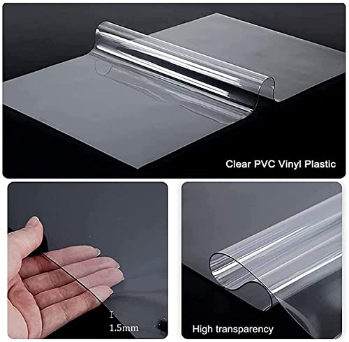 ZHOUHONG Hard-Floor Chair Mat - PVC Transparent Non-Slip Protection Mat