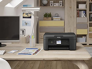 Epson Workforce WF Series Wireless All-in-One Color Inkjet Printer/Print Scan Copy Fax/Black