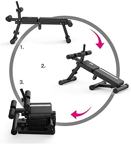 HMBB Strength Training Equipment Bench Press Weight Bar Bench Press Bench Strength Training Plates for Full Body Workout
