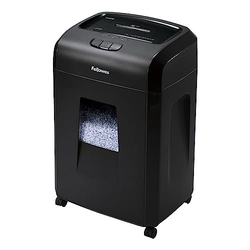 Fellowes Microshred 94MC 20-Sheet Small Office Micro-Cut Shredder, Black