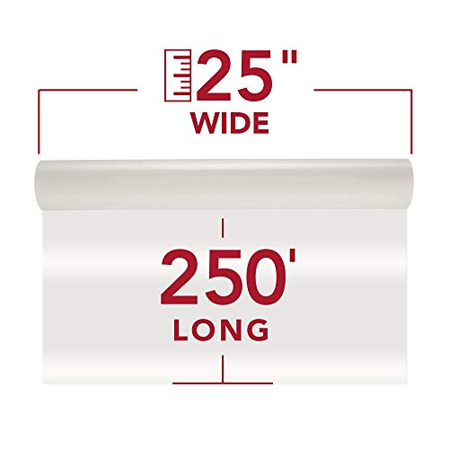 GBC Thermal Laminating Film, Rolls, NAP I, 1-Inch Poly-In Core, 3 Mil, 25" x 250', 2 Pack (3000024)