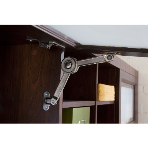 Bush Furniture Achieve L-Desk with Hutch
