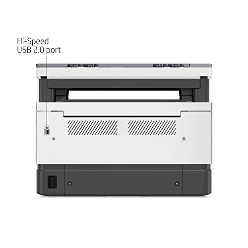 HP Neverstop All-in-One Laser Printer 1202w | Wireless Laser with Cartridge-Free Monochrome-Toner-Tank (5HG92A)