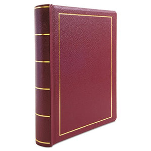Wilson Jones 039611 Minute Book, 250-Sheet Capacity, 11-Inch x8-1/2-Inch, Red