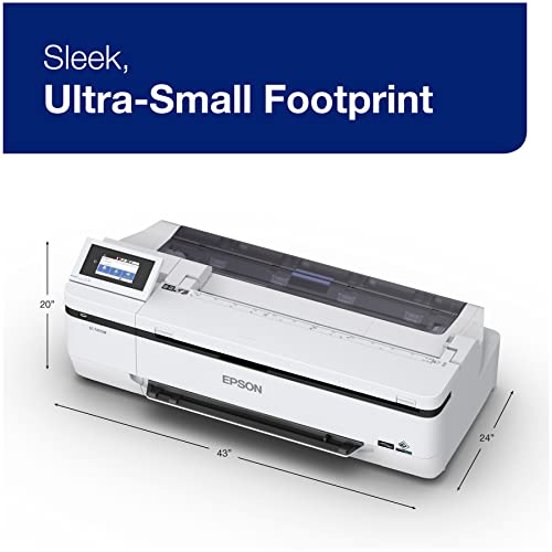 Epson SureColor T3170M 24" Ultra-Fast, Compact Printer, Integrated Wireless & Wi-Fi Direct connectivity, 24” Wide 600dpi Scanner, CAD, Blueprints, Engineering, Graphics, Multifunction, Plotter
