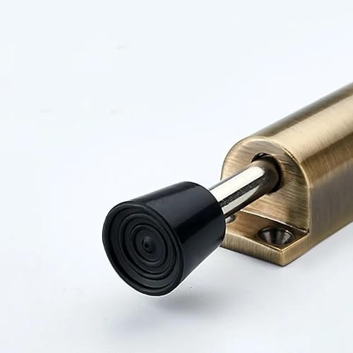 Foot-Operated Lever Door Stop Adjustable Kickdown Bronze Hardware