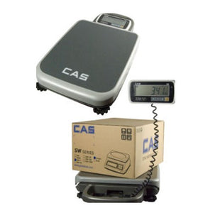 CAS PB-500 Portable Bench Scale, 500 lbs Capacity with Dual Range Reading 0-250 x 0.1 lbs/250-500 x 0.2lbs, NTEP, NEW