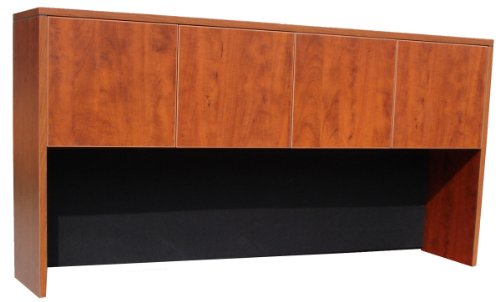 Boss 66-Inch Four Door Hutch, Cherry